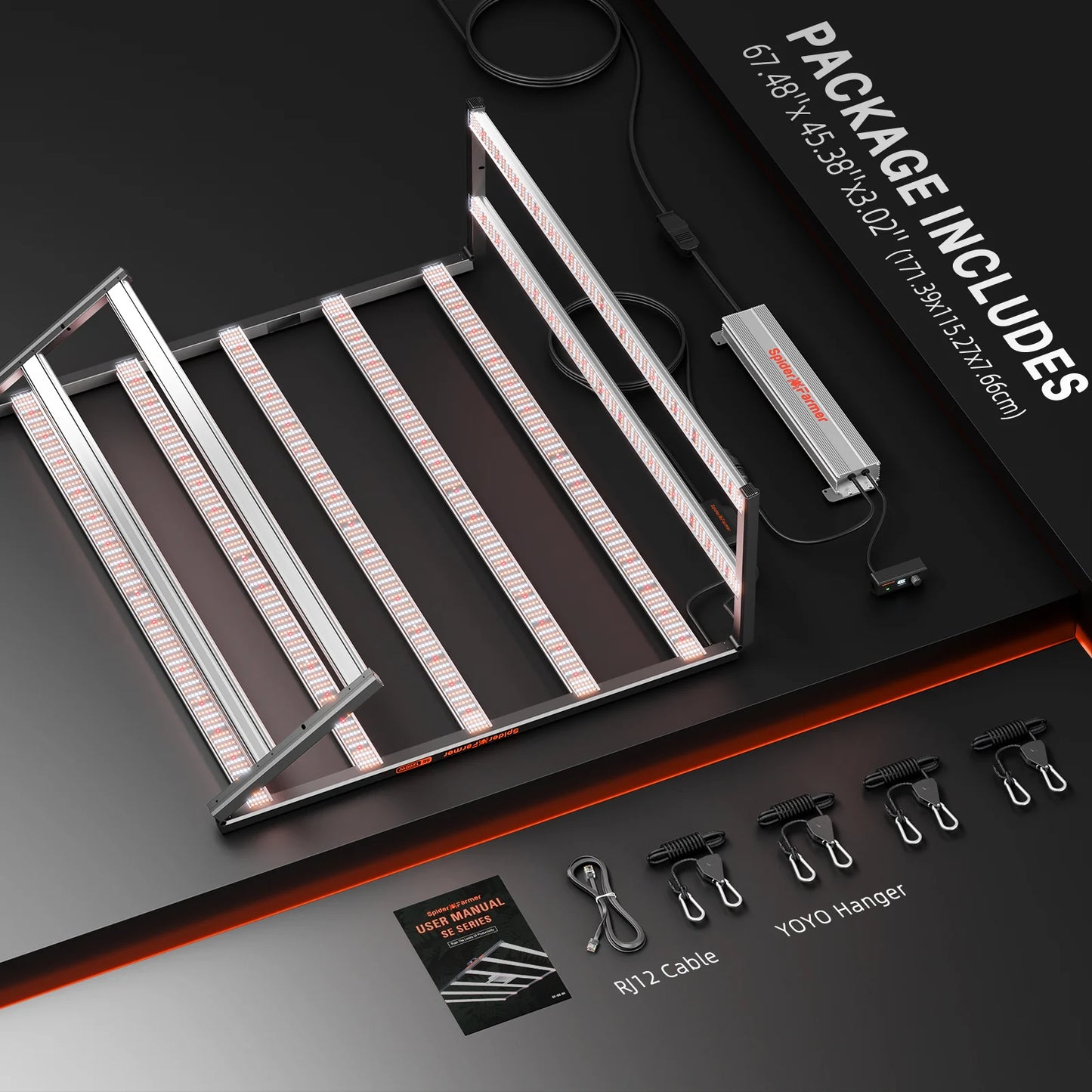 Spider Farmer® SE-1200W Grow Lights